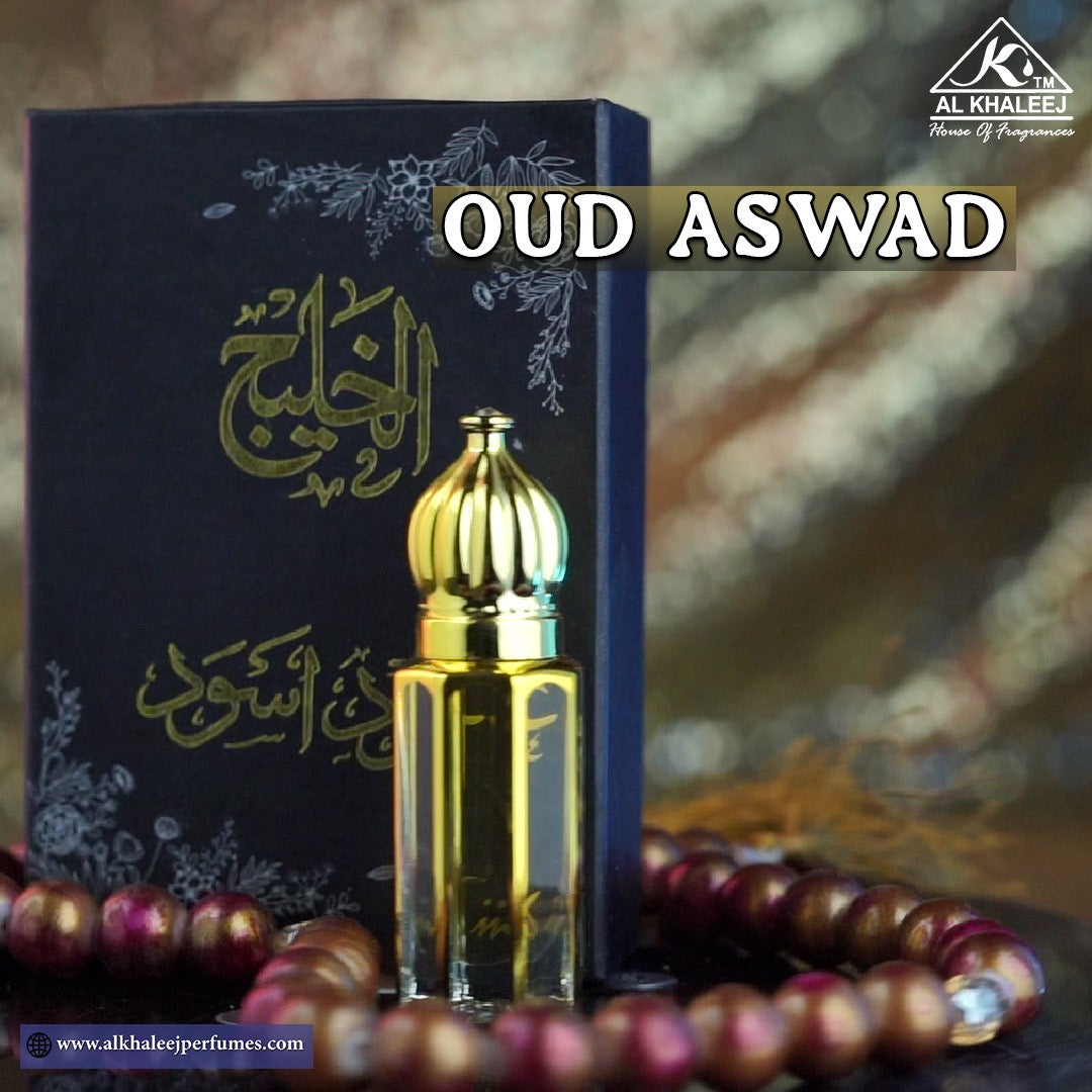 Oud Aswad Attar - Premium Long Lasting Fragrance (Up to 12 Hours)